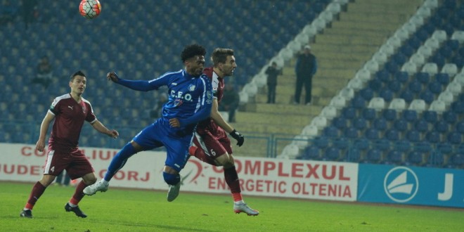 FOTO / IMAGINI DIN REPRIZA A II-A A MECIULUI PANDURII TÂRGU JIU – FC VOLUNTARI