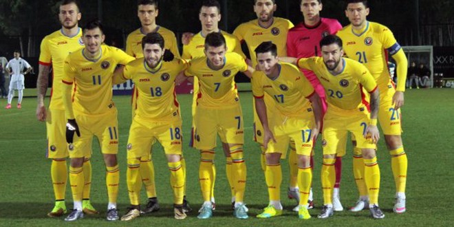 România – Zimbru Chişinău 1-0, după golul marcat de golgheterul echipei Pandurii, Ioan Hora