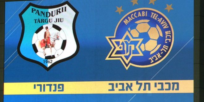 LIVESCORE / MACCABI TEL AVIV – PANDURII TÂRGU JIU, scor final  2-1