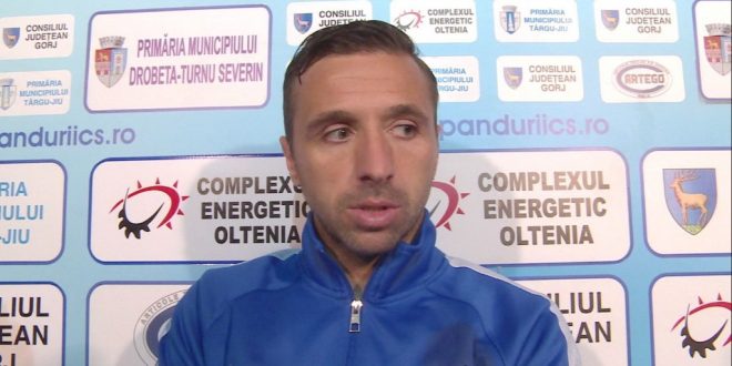 PANDURII TV / INTERVIU AL JUCĂTORULUI LUCIAN SÂNMĂRTEAN DUPĂ MECIUL PANDURII – FC BOTOŞANI