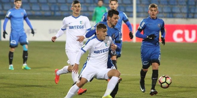 Pandurii Târgu Jiu a pierdut meciul din optimile Cupei României, scor 3-0 pentru FC Viitorul