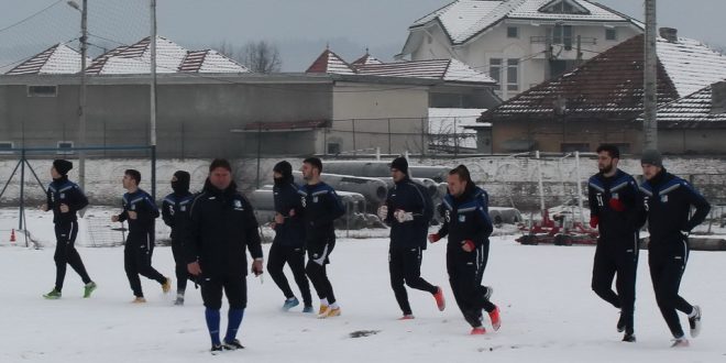 FOTO / ANTRENAMENT PANDURII TÂRGU JIU  14.01.2017