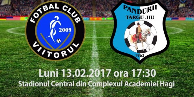 Liga I Orange – etapa 23-a: FC Viitorul Constanța  – Pandurii Târgu Jiu, luni 13 februarie, ora 17:30