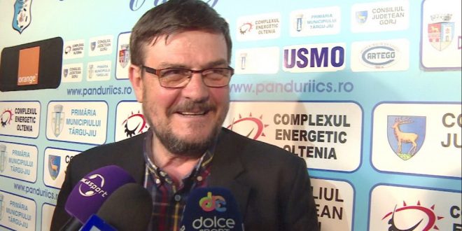 PANDURII TV / INTERVIU AL PREŞEDINTELUI USMO, MARIN CONDESCU, DUPĂ MECIUL PANDURII TÂRGU JIU – DINAMO