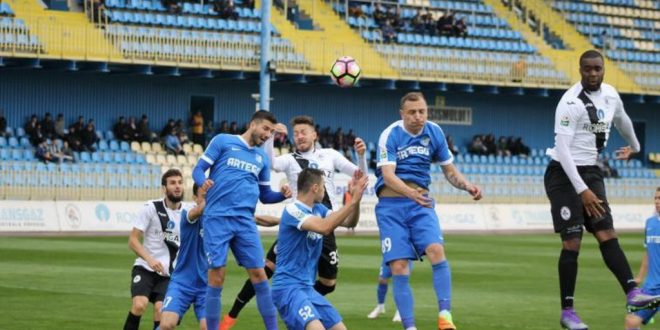 Gaz Metan Mediaş – Pandurii Târgu-Jiu , scor 3-1 în e tapa a  6 – a din playout, Liga 1 Orange