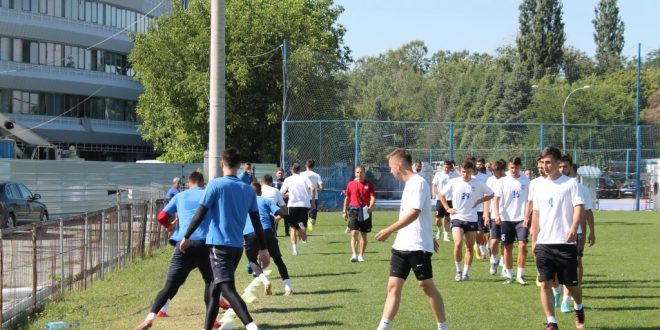 FOTO / IMAGINI DE LA ANTRENAMENTUL ECHIPEI PANDURII TÂRGU JIU 03.07.2017