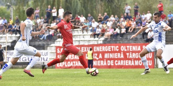 FOTO / IMAGINI DIN REPRIZA A II-A A MECIULUI PANDURII TÂRGU JIU – AFC HERMANNSTADT SIBIU